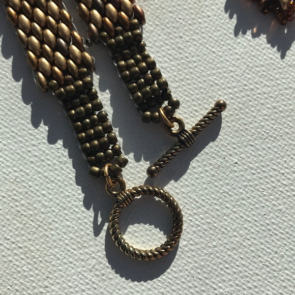 Gold Necklace. Bracelet, Earrings SALE!!! - Picture 4 of 5